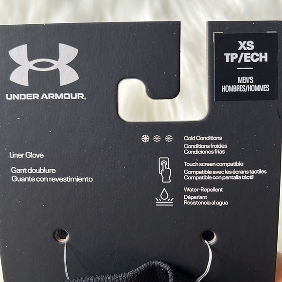 Under armour Liner Mens Gloves size XS - Picture 5 of 9